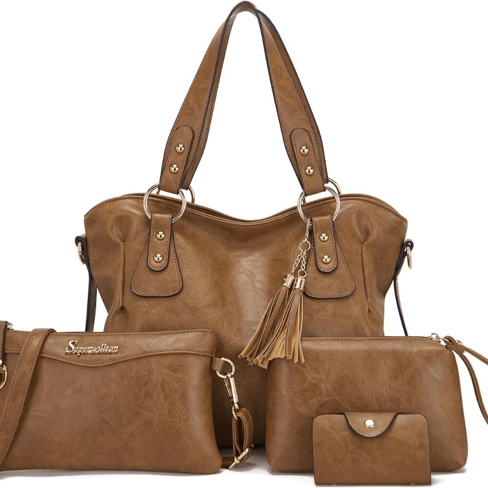 Fashion Handbag for Women Shoulder Bag Top Handle Satchel Hobo Tote Bag Purse Se